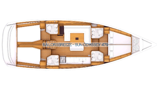 Sailorsbreeze - Corfu Yacht Charter - Amfitriti